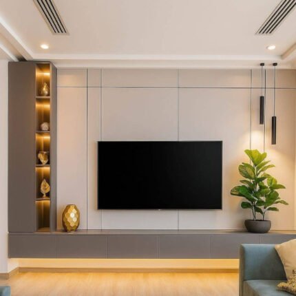 Aurora Wall Mounted Media Unit