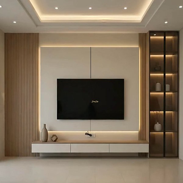 Elaris Media Wall Unit Elaris Media Wall Unit