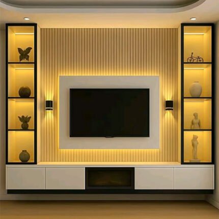 Modern Luxury TV Wall Unit