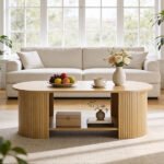 Vellora Fluted Coffee Table